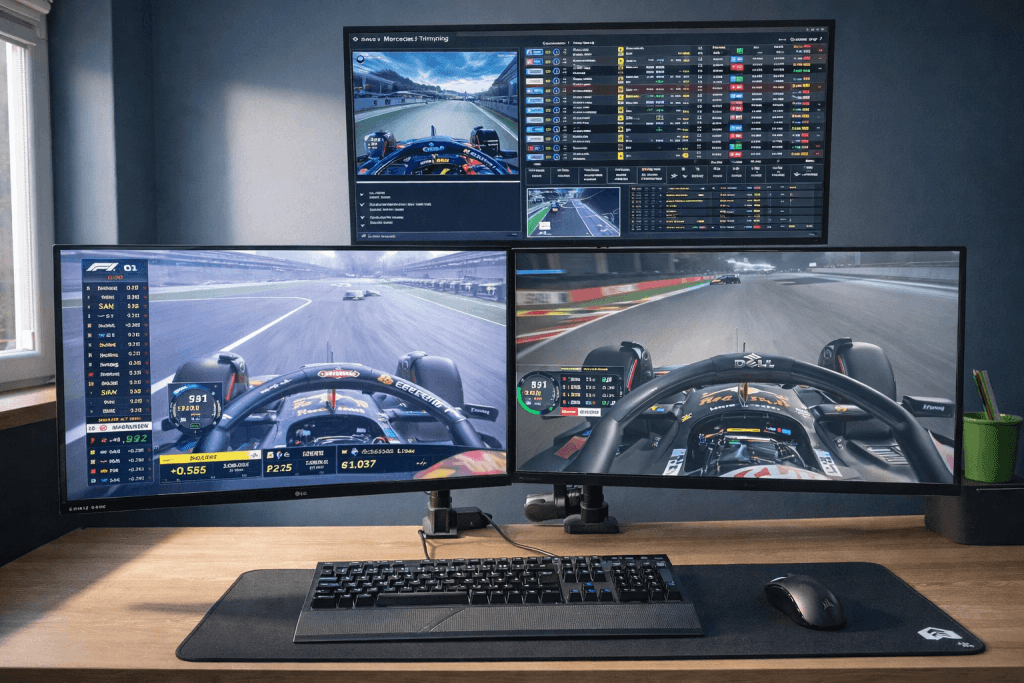 mein F1 tV Pro Setup